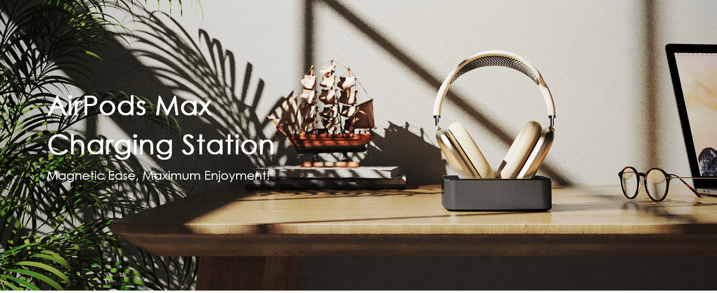 Headphone Charging Station for AirPods Max