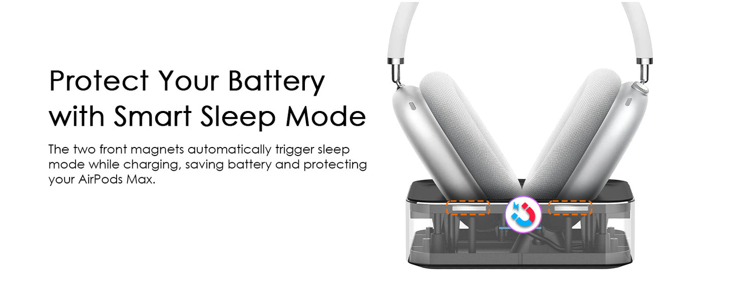 Headphone Charging Station for AirPods Max