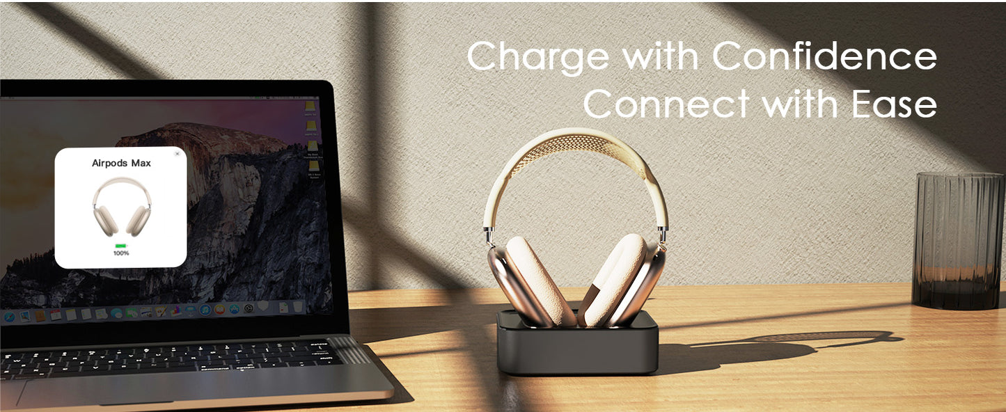 Headphone Charging Station for AirPods Max