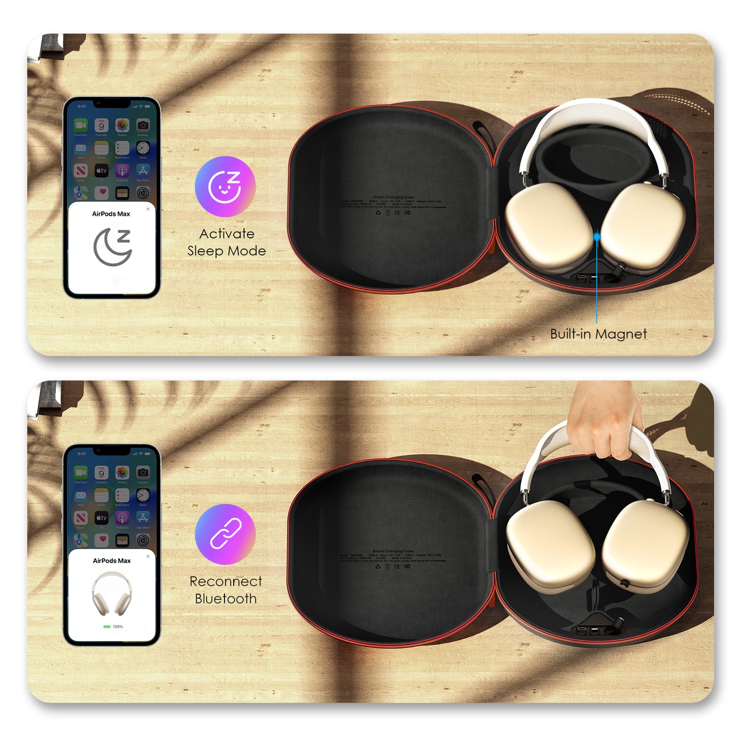 Headphone Charging Station for AirPods Max